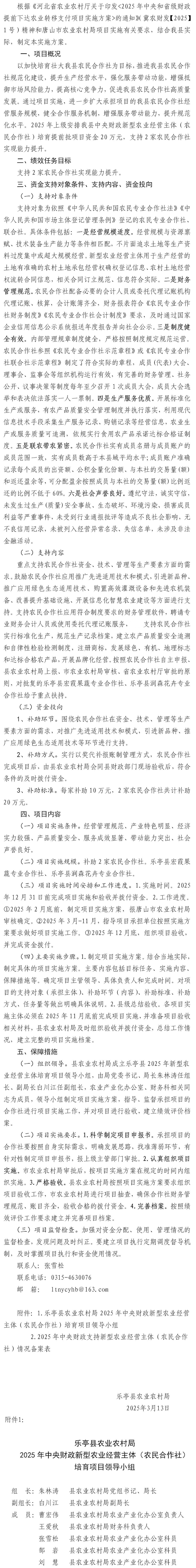 乐亭县农业农村局关于2025年中央财政农民合作社规范提升建设试点项目实施方案.jpg